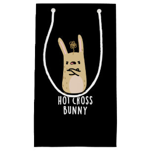 Hot Cross Bunny Funny Boze Konijn Stomme Pun Donke Klein Cadeauzakje