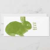 Hot Cross Bunny voor Pasen Kaart (Achterkant)