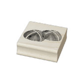 Hot Cross Buns British Food Baking Pastry Bakery Rubberstempel (Stempel)