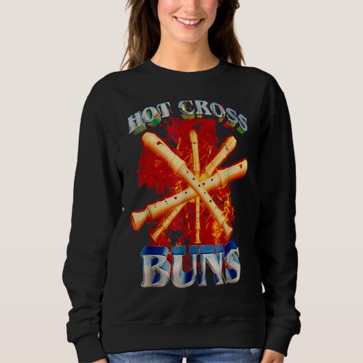 Hot Cross Buns Funny Trui (Voorkant)