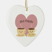 Hot Cupple! Keramisch Ornament (Rechts)