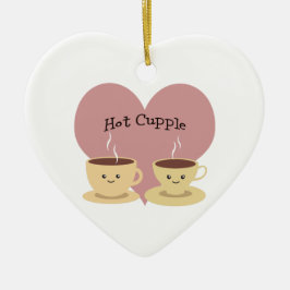 Hot Cupple! Keramisch Ornament