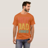 Hot Dad Summer Fathers Day T-shirt (Voorkant volledig)