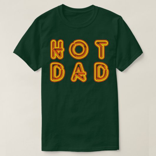 Hot Dad T-shirt (Design voorkant)
