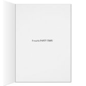 Hot Dang Weddenschap-kaart met Wagon Wheel (Binnen (Rechts))