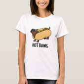 Hot-Dawg Funny Hot-Dog in een non-stop T-shirt (Voorkant)