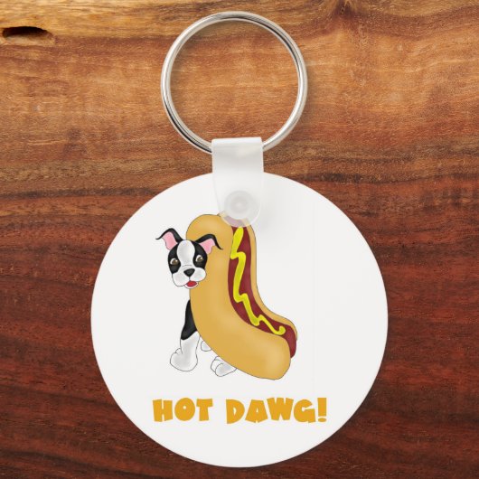 Hot Dawg. Sleutelhanger (Voorkant)