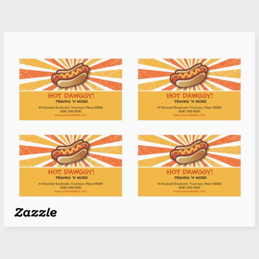 Hot Dawg Sticker (Vel)