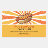 Hot Dawg Sticker (Voorkant)