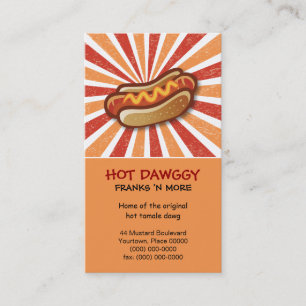 Hot Dawg Visitekaartje