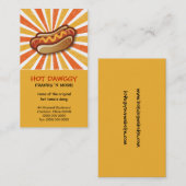 Hot Dawg Visitekaartje (Voorkant / Achterkant)