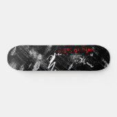 Hot deck "waarom zo verdrietig?" persoonlijk skateboard (Horizontaal)
