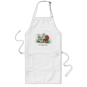 Hot Diggity Dog Apron Lang Schort