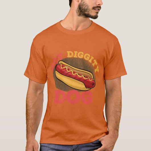 Hot Diggity Dog gift T-shirt (Voorkant)