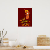 Hot Diggity Dog Poster (Keuken)