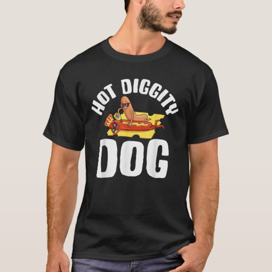 Hot Diggity Dog T-shirt (Voorkant)