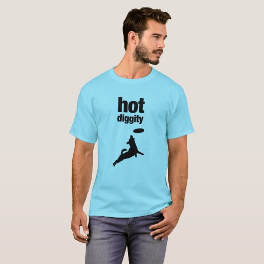 Hot Diggity T-shirt (Voorkant volledig)