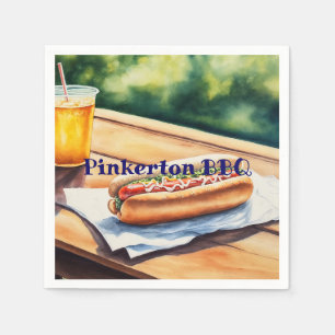 Hot Dog aangepast Servet