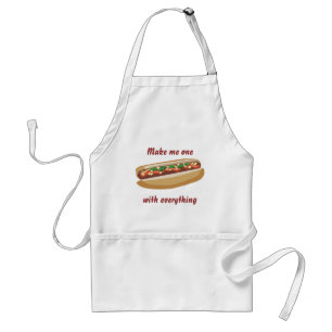 Hot Dog Apron Standaard Schort