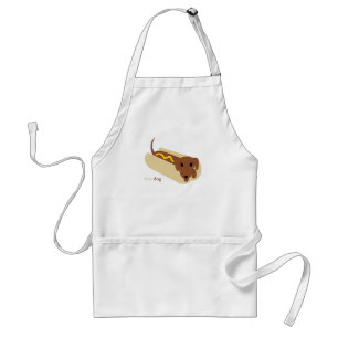 hot DOG Apron Standaard Schort