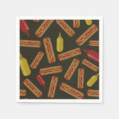 Hot dog BBQ Servet (Voorkant)