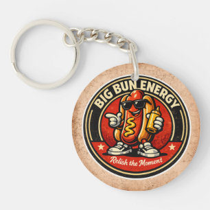 Hot Dog - Big Bun Energy - Foodie Vrienden Sleutelhanger