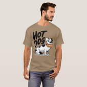 Hot dog boy t-shirt (Voorkant volledig)