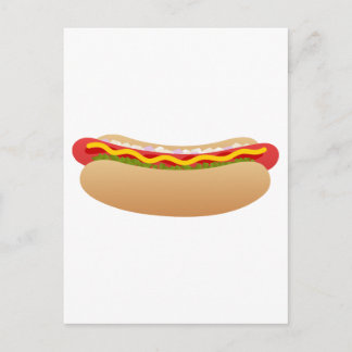 Hot Dog Briefkaart