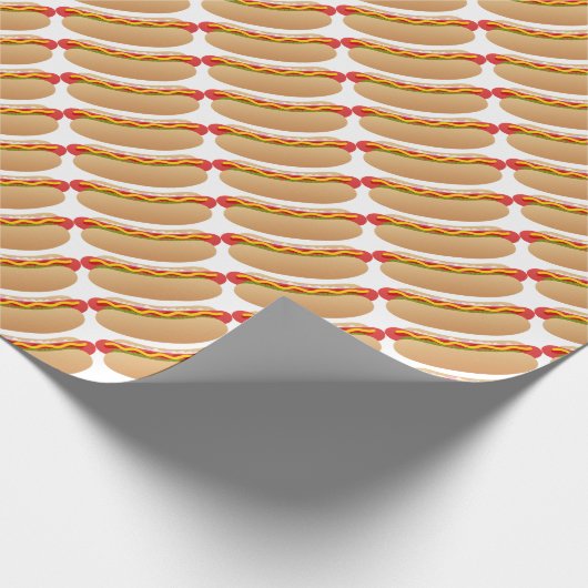 Hot Dog Cadeaupapier (Hoek)