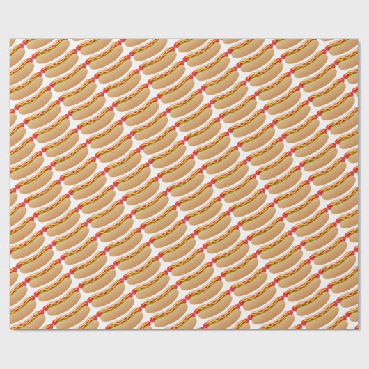 Hot Dog Cadeaupapier (Vlak)