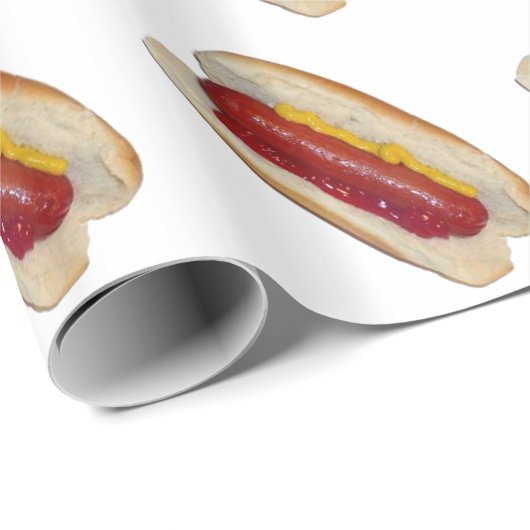 Hot Dog Cadeaupapier (Rol Hoek)