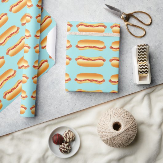Hot Dog Cadeaupapier (Crafts)