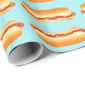 Hot Dog Cadeaupapier (Rol Hoek)