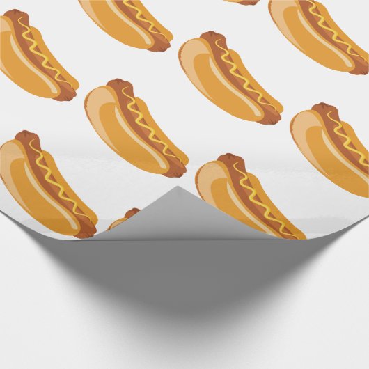Hot Dog Cadeaupapier (Hoek)