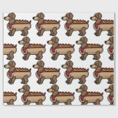 Hot Dog Cadeaupapier (Vlak)