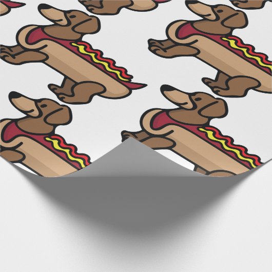 Hot Dog Cadeaupapier (Hoek)