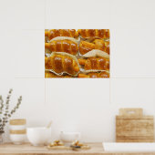 Hot Dog Cake ... Aziatisch dessert eten Poster (Keuken)