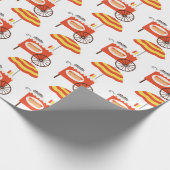 Hot Dog Cart Cadeaupapier (Hoek)
