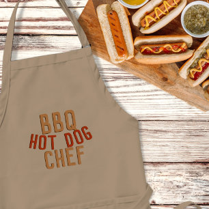 Hot Dog Chef Mannen Schort