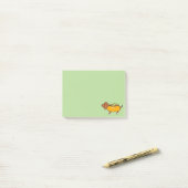 Hot-Dog Dachshund Post-It Notes (Op bureau)
