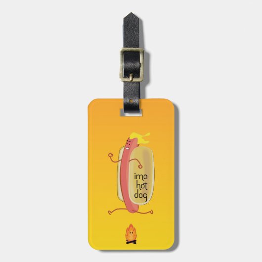 Hot-Dog Dare Devil Bagagelabel (Voorkant verticaal)