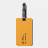 Hot-Dog Dare Devil Bagagelabel (Achterkant verticaal)