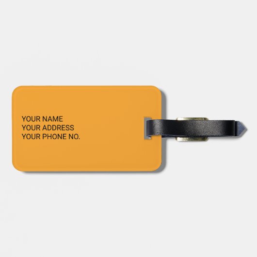 Hot-Dog Dare Devil Bagagelabel (Achterkant horizontaal)