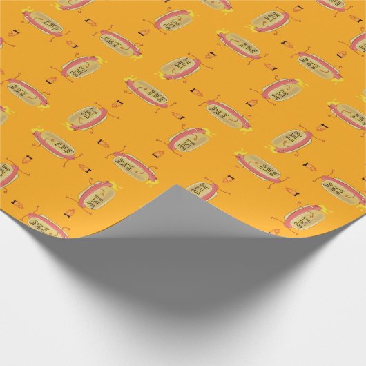 Hot-Dog Dare Devil Cadeaupapier (Hoek)