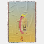 Hot-Dog Dare Devil Deken (Voorkant Verticaal)