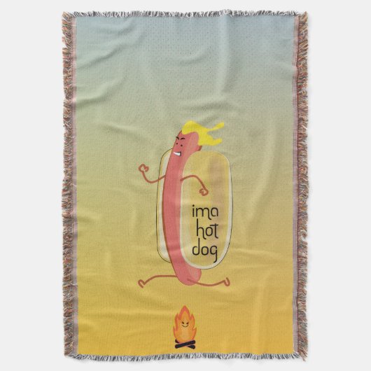 Hot-Dog Dare Devil Deken (Voorkant Verticaal)