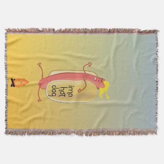 Hot-Dog Dare Devil Deken (Voorkant)