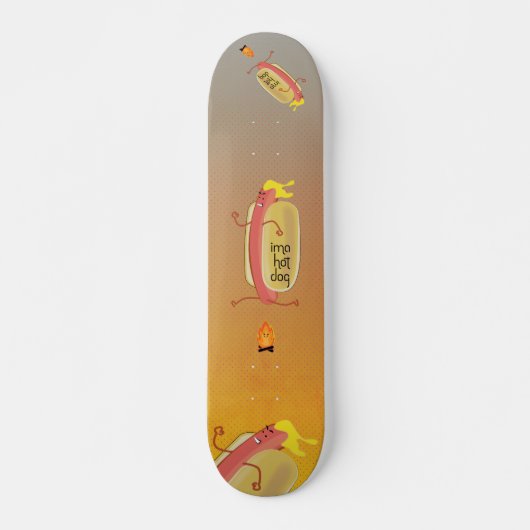 Hot-Dog Dare Devil Persoonlijk Skateboard (Voorkant)