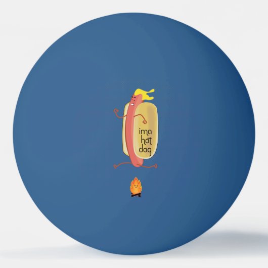 Hot-Dog Dare Devil Pingpongbal (Voorkant)