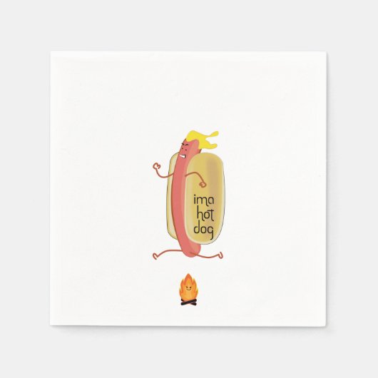 Hot-Dog Dare Devil Servet (Voorkant)